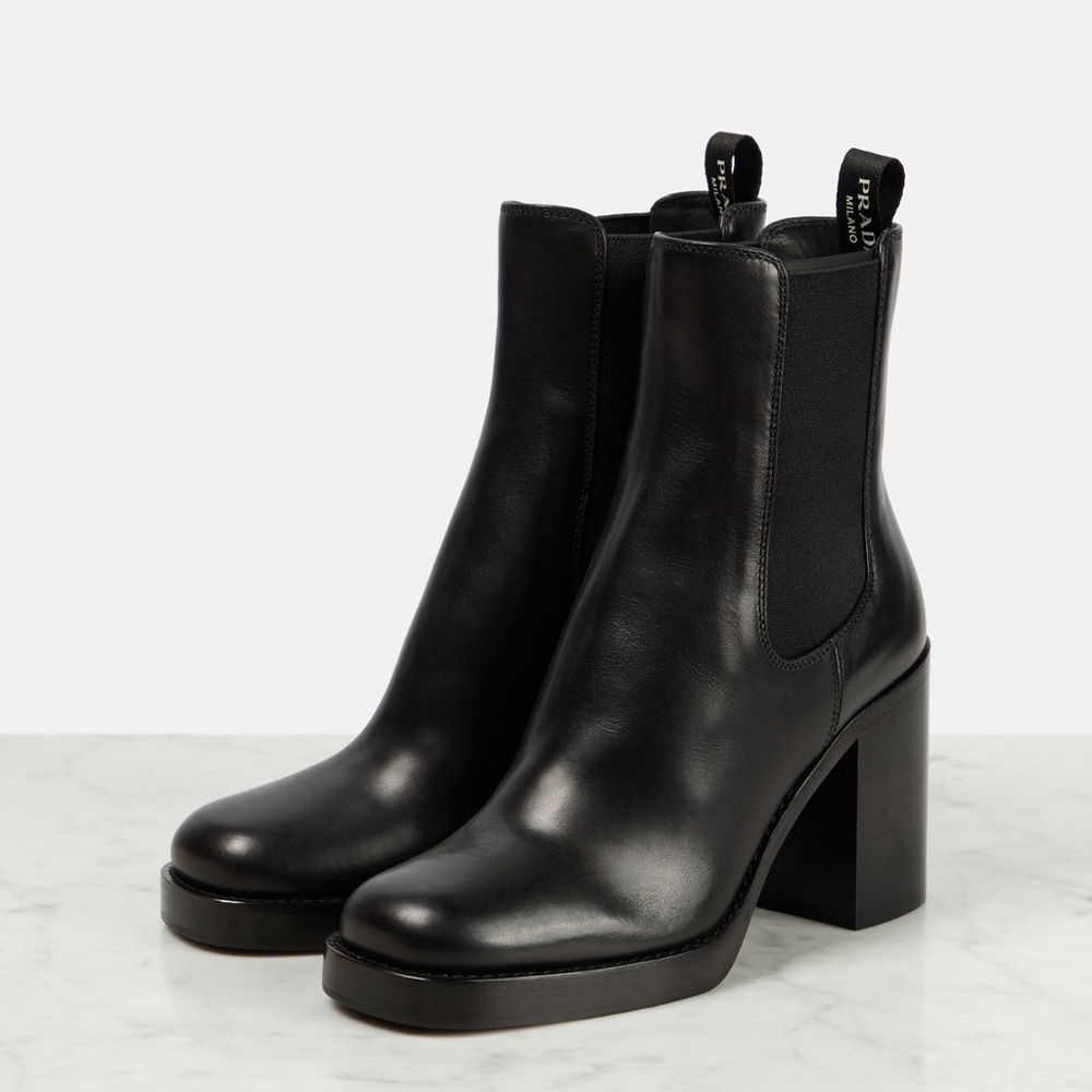 PRADA Leather ankle boots